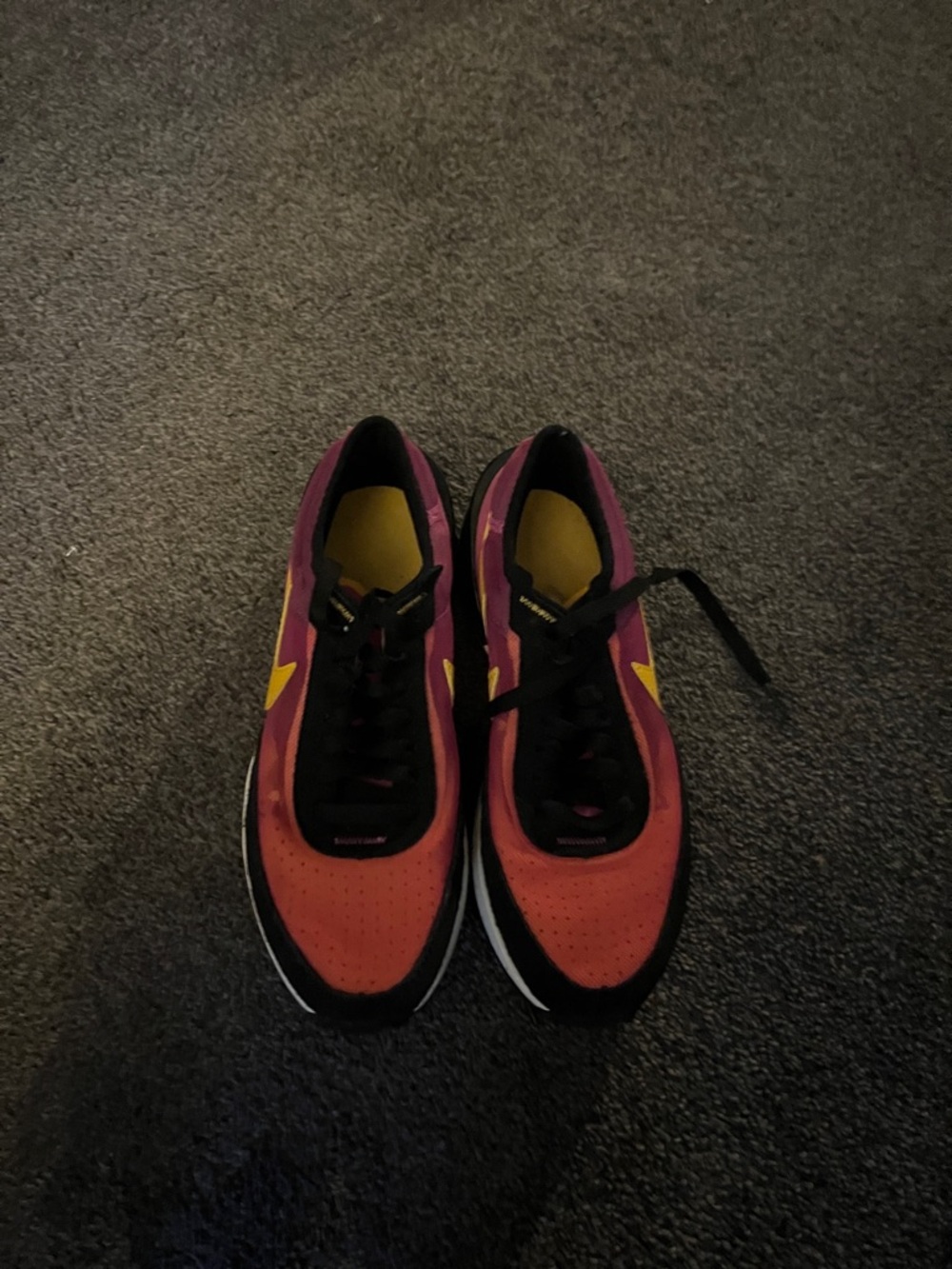 Nike Women’s Athletic Sneakers in Red, Purple and Yellow